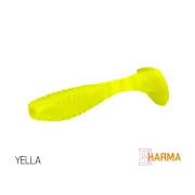 Shad Delphin KARMA UVs, 8cm, 5buc/plic, Culoare Yella