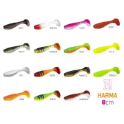 Shad Delphin KARMA UVs, 8cm, 5buc/plic, Culoare RedFace