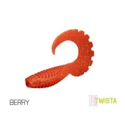 Twister Delphin TWISTA UVs, 8cm, 5buc/plic, Culoare Berry