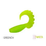 Twister Delphin TWISTA UVs, 10cm, 5buc/plic, Culoare Greench