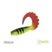 Twister Delphin TWISTA UVs, 10cm, 5buc/plic, Culoare Perchy