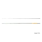 Lanseta pescuit la musca Delphin Flayka, 2.28m, Cls 3, 4buc