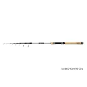 Lanseta Telescopica Delphin Aztec Tele, 2.40m, 10-30g