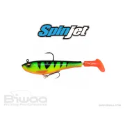 Swimbait Hibrid Biwaa Spinjet 4",Culoare Fire Tiger, 10cm, 18g