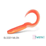 Twister Delphin Twistax Eeltail UVS, 15cm, 5buc/plic, Culoare BloodyMilion
