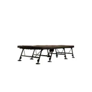 Pat JRC Cocoon II Flatbed Wide, 8 Picioare, 220x100x40-55cm