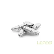 Plumb Delphin LEADS Hexagon cu Orificiu – 5 Bucăți/plic