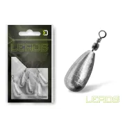 Plumb Pară cu Vârtej Delphin Leads Swivel