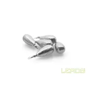 Plumb Pară cu Vârtej Delphin Leads Swivel