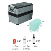 Lada Frigorifica Portabila DINIWID S45 – 42L, Racire si Congelare