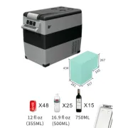 Lada Frigorifica Portabila DINIWID S55 – 52L, Congelare si Racire