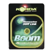 Fir Fluorocarbon Korda Boom Stiff Link 15m, Low Vis Green