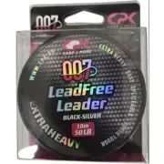 Fir Textil CPK Lead Free Leader, Black Silver, 50lbs, 10m