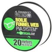 Rezerva Plasa Solubila Korda PVA Boilie Funnel Web Refill, Hexmesh, 20m