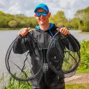 Cap Minciog Preston Carbon F1 Latex Landing Net 45cm