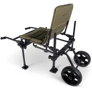 Carucior Pescuit Korum Twin Wheel – Transport Usor și Stabilitate pe Orice Teren