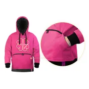 Hanorac Delphin Queen 4Love pentru femei – roz, stil si confort