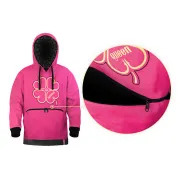 Hanorac Delphin Queen 4Love pentru femei – roz, stil si confort