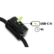 Lanterna Frontală Delphin ORBIX – LED 350lm, Senzor Mișcare, USB-C