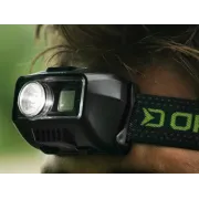 Lanterna Frontală Delphin ORBIX – LED 350lm, Senzor Mișcare, USB-C