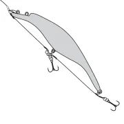 Struna din Titan Westin Release Leader 22.7kg, 45cm