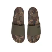 Papuci Fox Sliders Camo Khaki – Incaltaminte usoara pentru pescuit