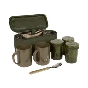Set Recipiente Pastrare Bauturi Calde Trakker NXG Brew Kit