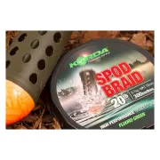 Fir Textil Korda Spod Braid Fluoro Green, 0.16mm, 9.1kg, 300m