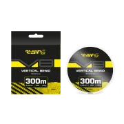 Fir Textil Somn Black Cat V8-Line – 300m, 0,32mm si 0,41mm, Pescuit Vertical