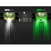 Lanterna Cap Delphin Lumis 3W, 220lm, Senzor Miscare – Outdoor