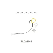 Porumb Flotant Galben Delphin CorneX Pop Up / Porumb - Ananas,60buc