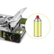 Aragaz Portabil Gaz Delphin INOXIA – 2000W, Inox ,Compact