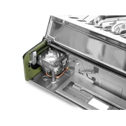 Aragaz Portabil Gaz Delphin INOXIA – 2000W, Inox ,Compact