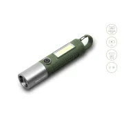 Lampa Camping Delphin TORIX – 170lm, Zoom, LED Verde