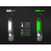 Lampa Camping Delphin TORIX – 170lm, Zoom, LED Verde