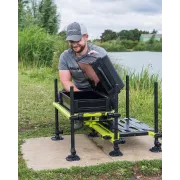 Scaun Modular Pescuit Matrix F25 Pro Seatbox Lime Edition