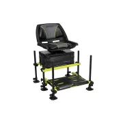 Scaun Modular Pescuit Matrix F25 Pro Swivel Seatbox Lime Edition