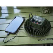 Ventilator cu Lampa Delphin VENTIX – LED 350lm, Power Bank 4400mAh