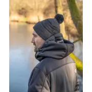 Fes Matrix Grey Sherpa Bobble Hat