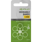 Inele Elastice Korum Smokescreen Hookable Bands