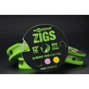 Riguri Pescuit la Zig Korda Ready Zigs Barbed – Nr.10/8lbs, 3 buc/rola