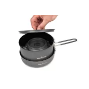 Set Vesela Fox Cookware 3 Piece Cook Set – Tigaie, Cratita și Ceainic