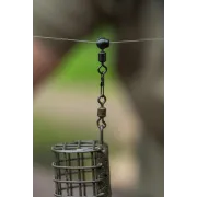 Vartej cu Margea Culisanta si Agrafa Korum Smokescreen Feeder Bead, 8buc/plic