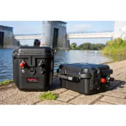 Acumulator si Cutie de Transport Rhino Motors Lithium Outdoor Box 12V 50Ah