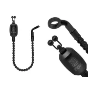 Hanger cu Lant Delphin INOX Black – Indicator de muscatura din otel inoxidabil