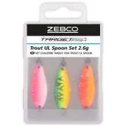 Lingurite Oscilante Target Fish Trout UL Spoon Set 1.8g – 3buc/set