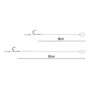 Montura de Crap Delphin NOLIMIT Sting, 12cm, 15lbs, Sting 7mm, BARB #6, 6buc/plic