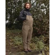 Pantaloni tip Salopeta Korda Polar, Dark Olive