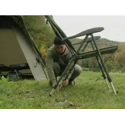 Scaun Pescuit Delphin ErgoCarp – Confort ergonomic si stabilitate maxima