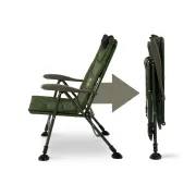 Scaun Pescuit Delphin ErgoCarp – Confort ergonomic si stabilitate maxima